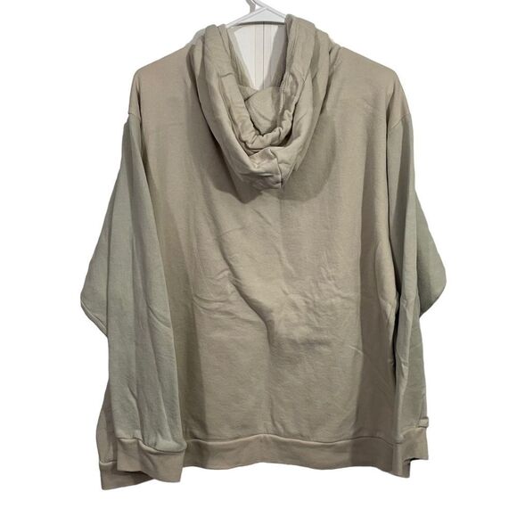 Victoria's Secret PINK Cream Pullover Cozy Hoodie Sweatshirt - Picture 2 of 4